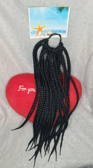 Black braided ponytail(prices are in USD)