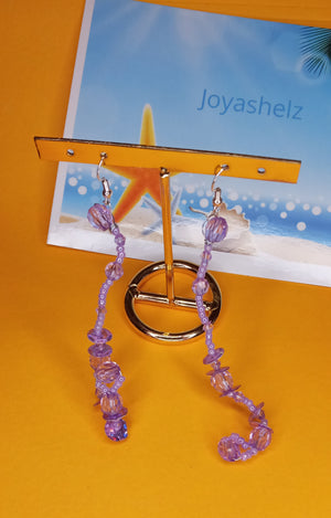 Purple earrings ( Prices are in USD)